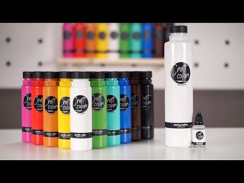 Peinture acrylique jaune | 750 ml | Fabriqué en Allemagne