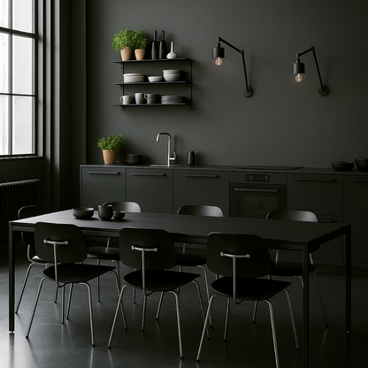 Peinture murale Strong+ Anthracite n° 980, 5 l pour surfaces très sollicitées telles que les escaliers