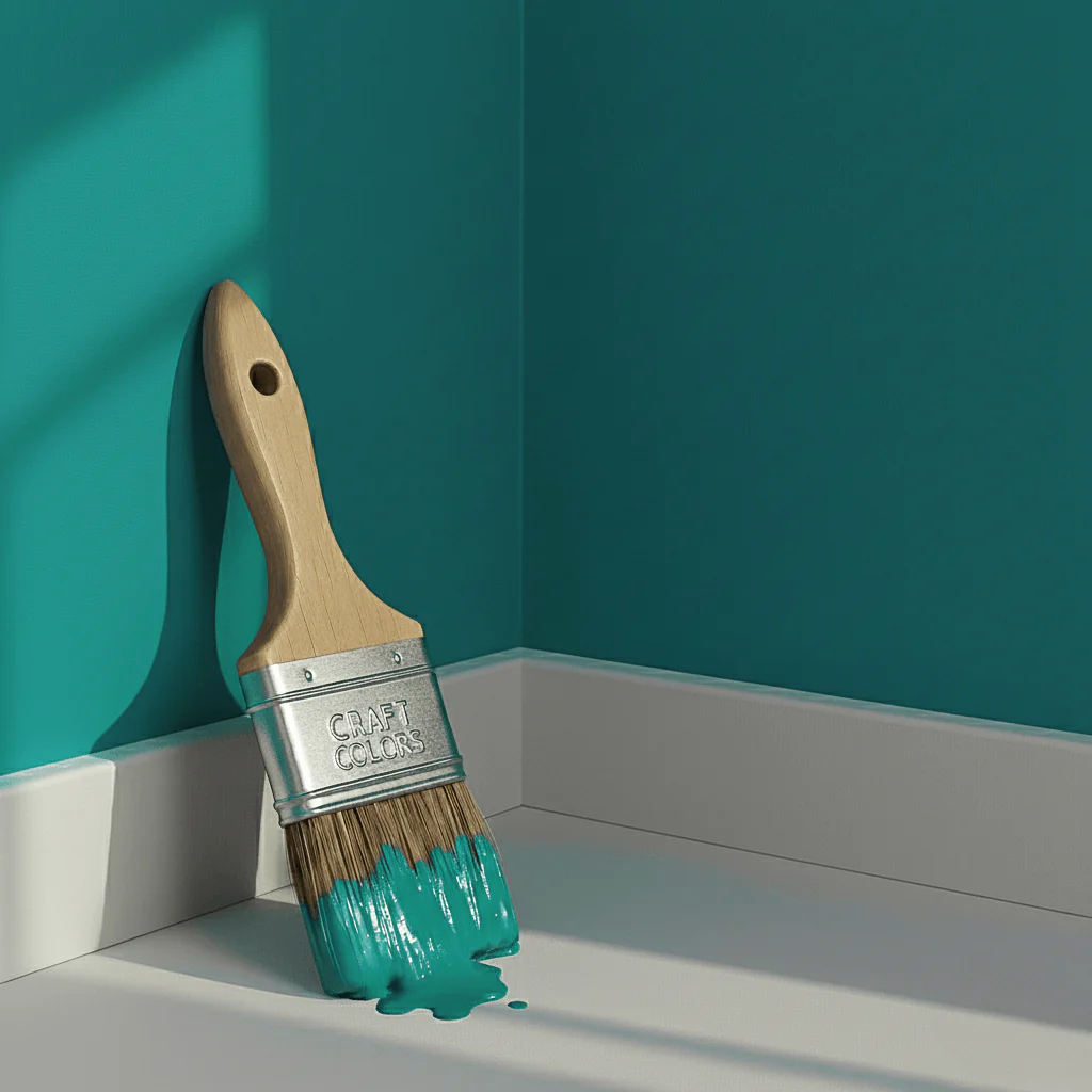 Peinture murale Petrol n° 570 Collection Design (5 L) élégante mate