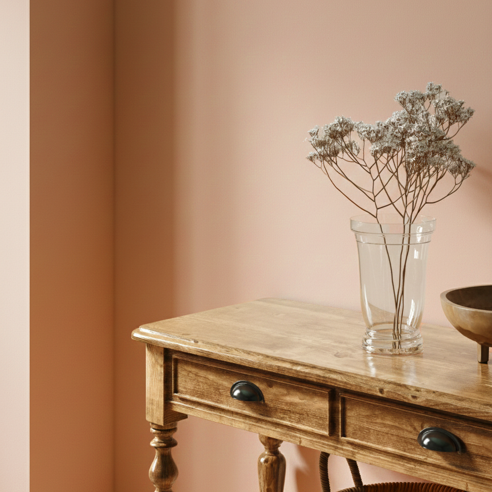 Peinture murale abricot clair n° 210.mix DC Individual