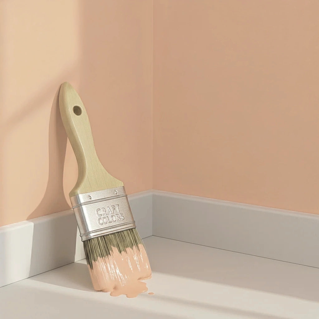 Peinture murale abricot clair n° 210.mix DC Individual