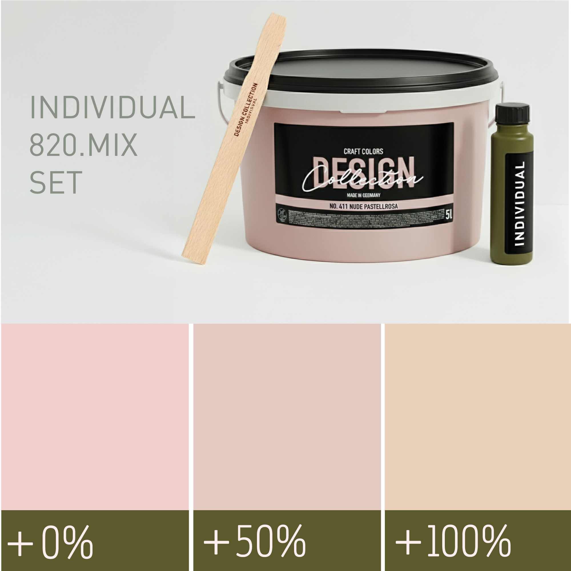 Peinture murale poudre claire n° 820.mix DC Individual