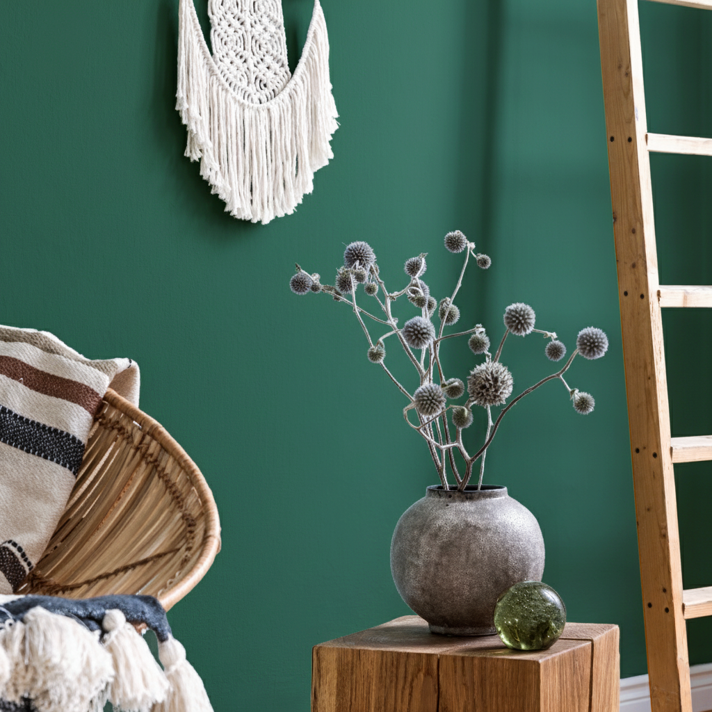 Peinture murale Vert Jade n° 688 Collection Design (5 L) élégante mate