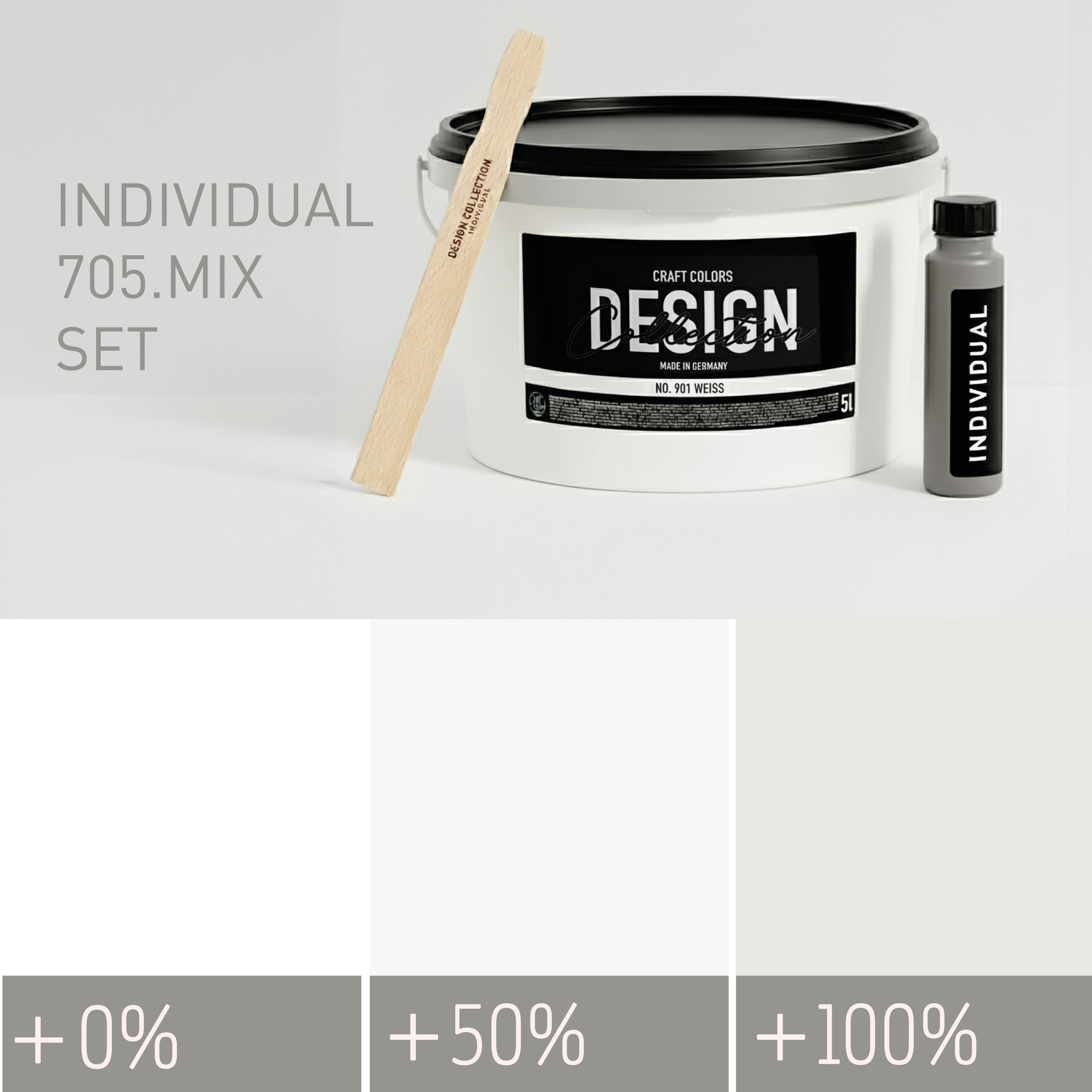 Peinture murale Blanc Cendré n° VP901-374 Collection Design