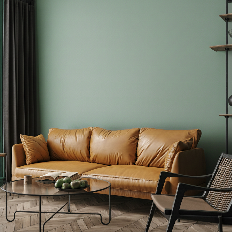 Peinture murale Vert Sauge n° 640 Collection Design (5 L) élégant mat