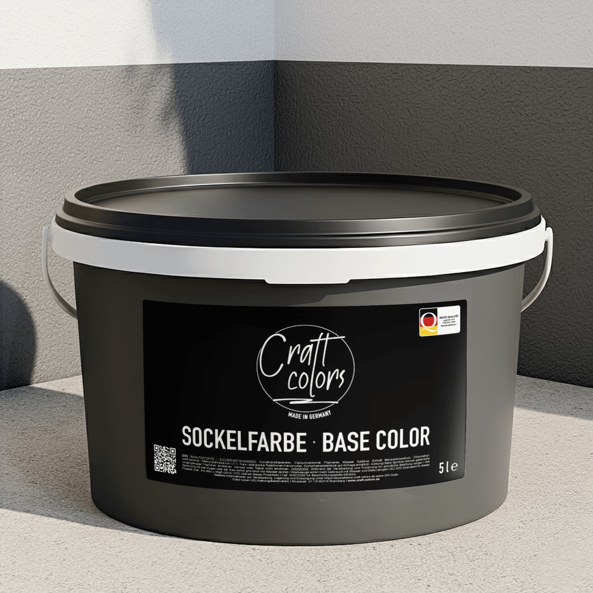 Peinture de base / peinture de façade 5L | Ardoise 