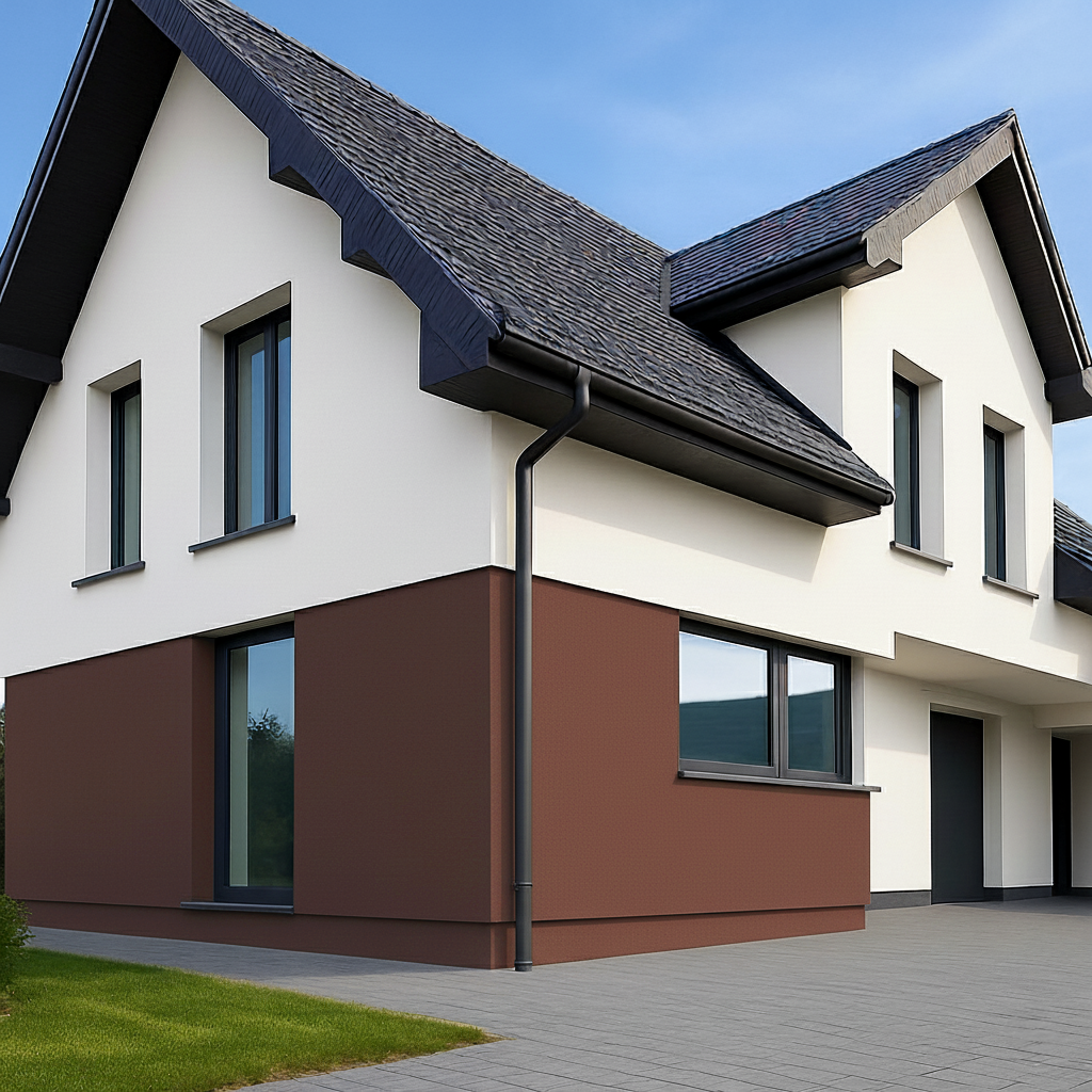 Peinture de base / peinture de façade 5L | Brun foncé 