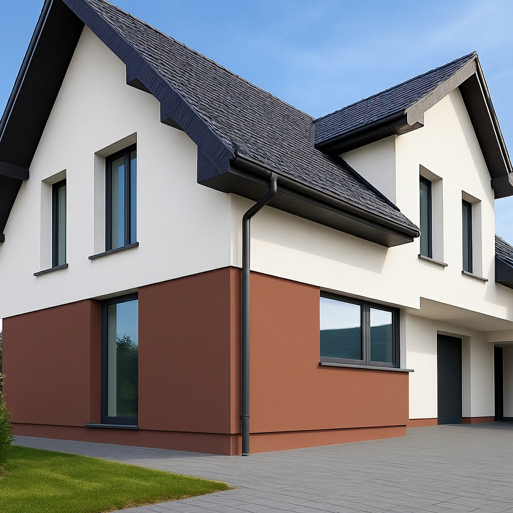 Peinture de base / peinture de façade 5L | Rouge grès