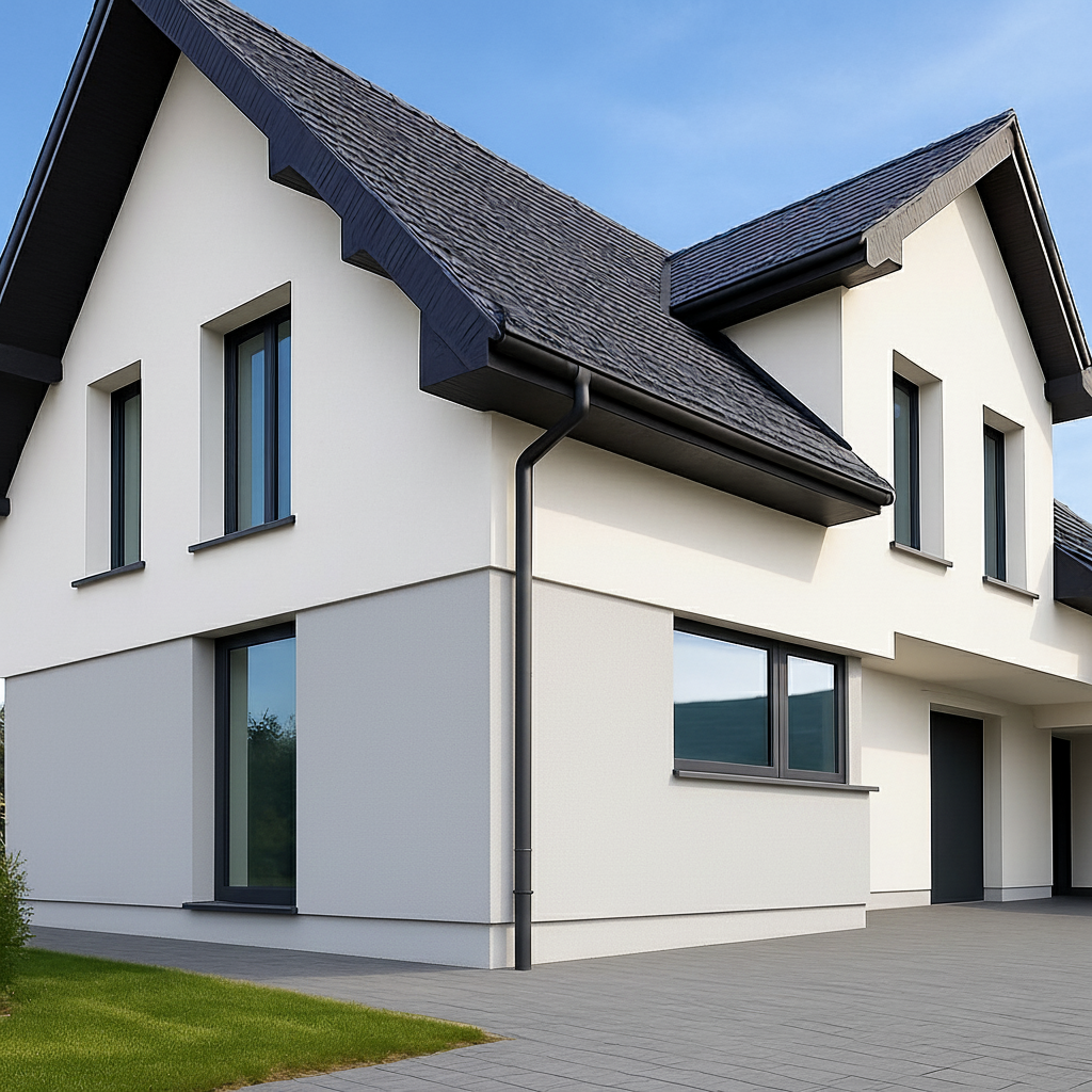 Peinture de base / peinture de façade 5L | Gris soie 