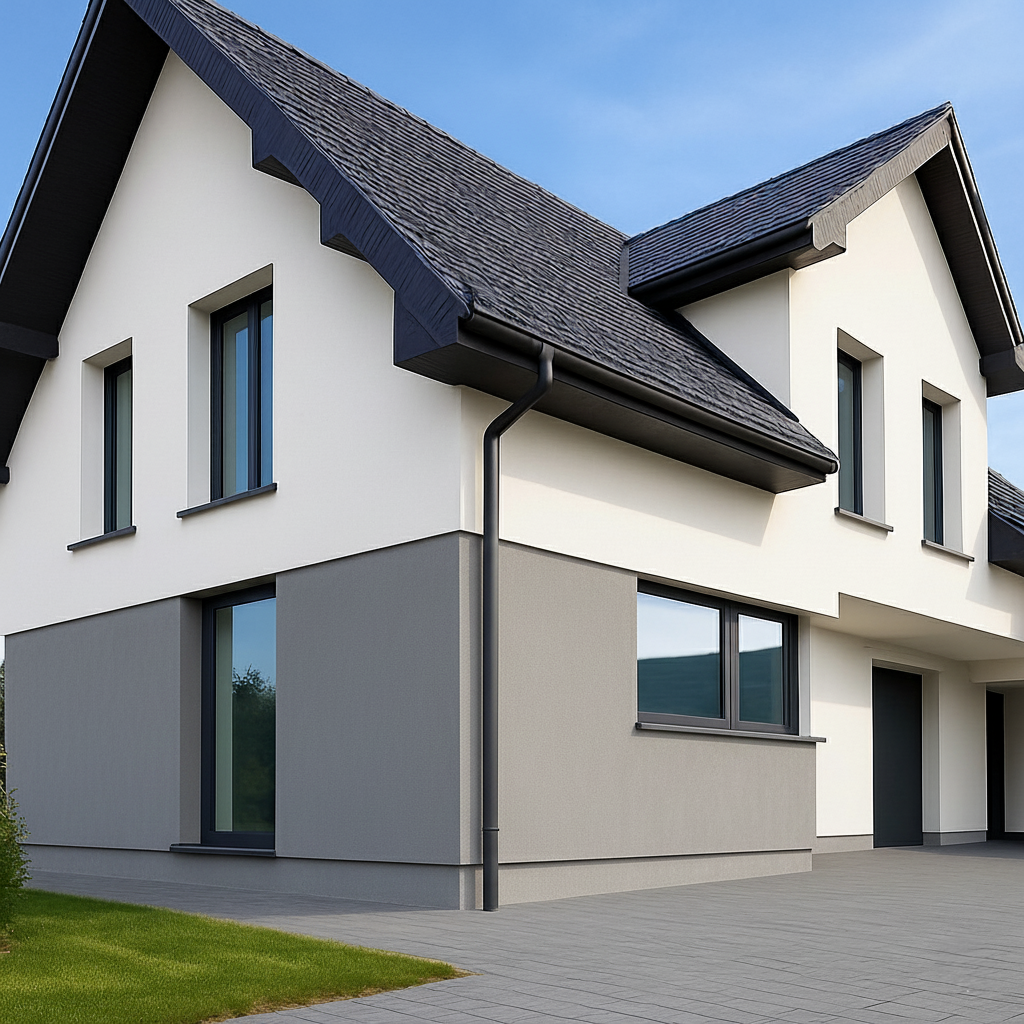 Peinture de base / peinture de façade 5L | Gris pierre 