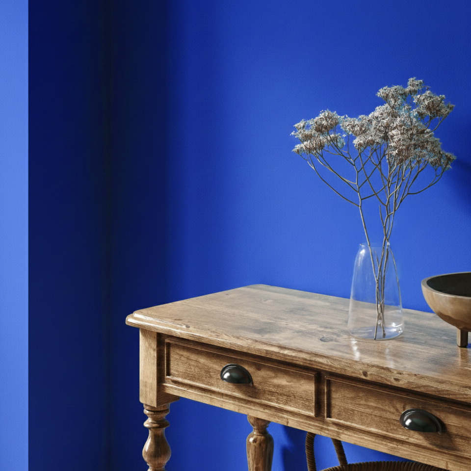 Peinture murale Bleu outremer n° 536 Collection Design