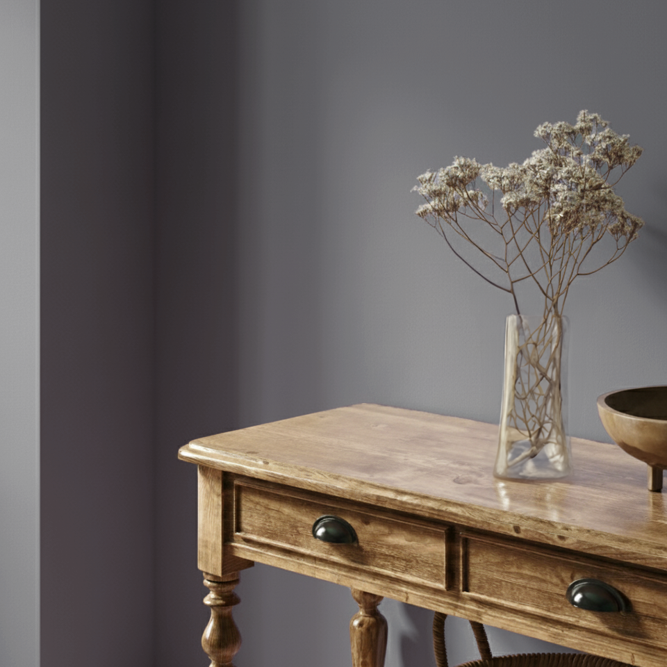 Peinture murale gris violet doux n° 725.mix DC Individual