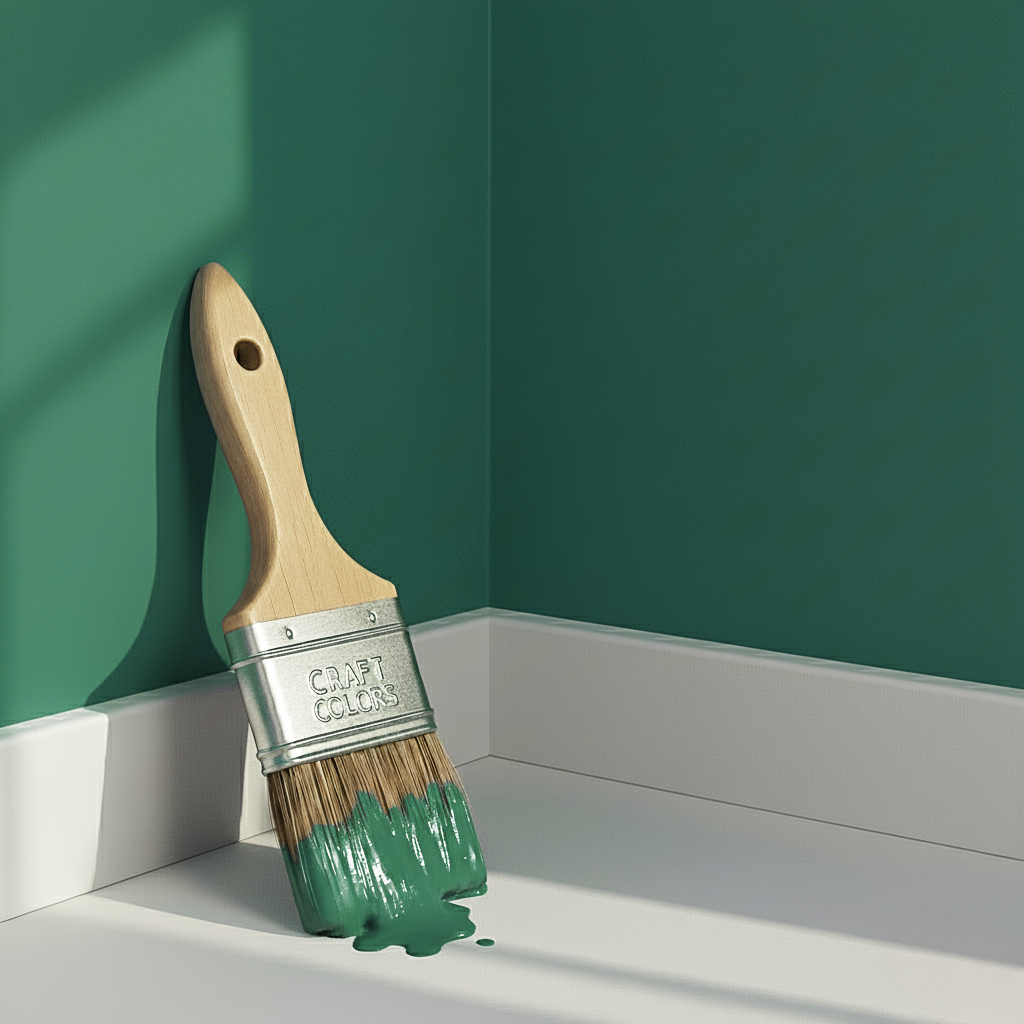 Peinture murale Vert Jade n° 688 Collection Design (5 L) élégante mate